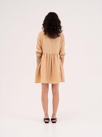 AmourLinen - Vestido 'Sofia' en amarillo