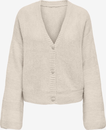 ONLY Cardigan 'ONLEVIA' i beige: forside