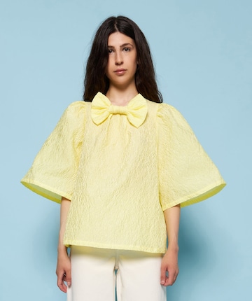 Camicia da donna 'Bea' di Stella Nova in giallo: frontale