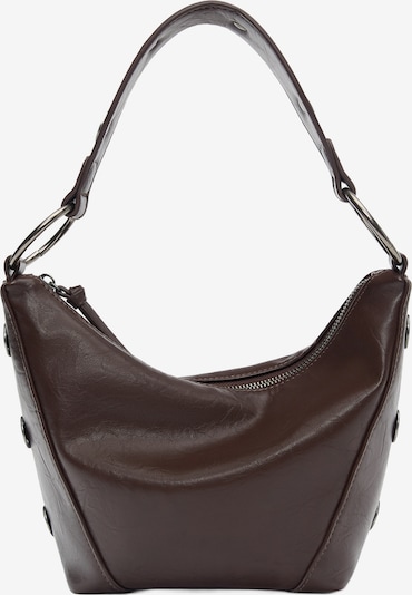 Pull&Bear Olkalaukku värissä tummanruskea / hopea, Tuotenäkymä