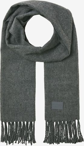 JACK & JONES Шарф 'JACHAKKAI' в Серый: спереди
