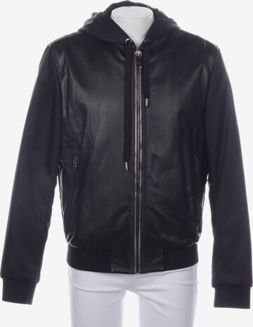 DOLCE & GABBANA Jacket & Coat in XL in Black: front