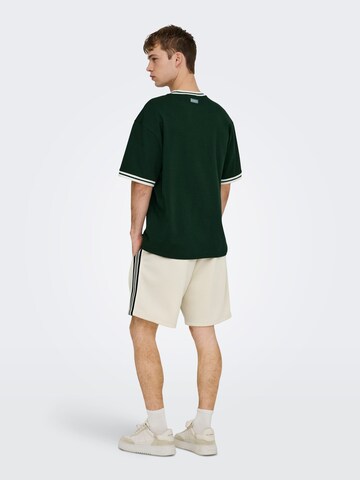 Only & Sons - Loosefit Pantalón 'ONSRiber' en gris