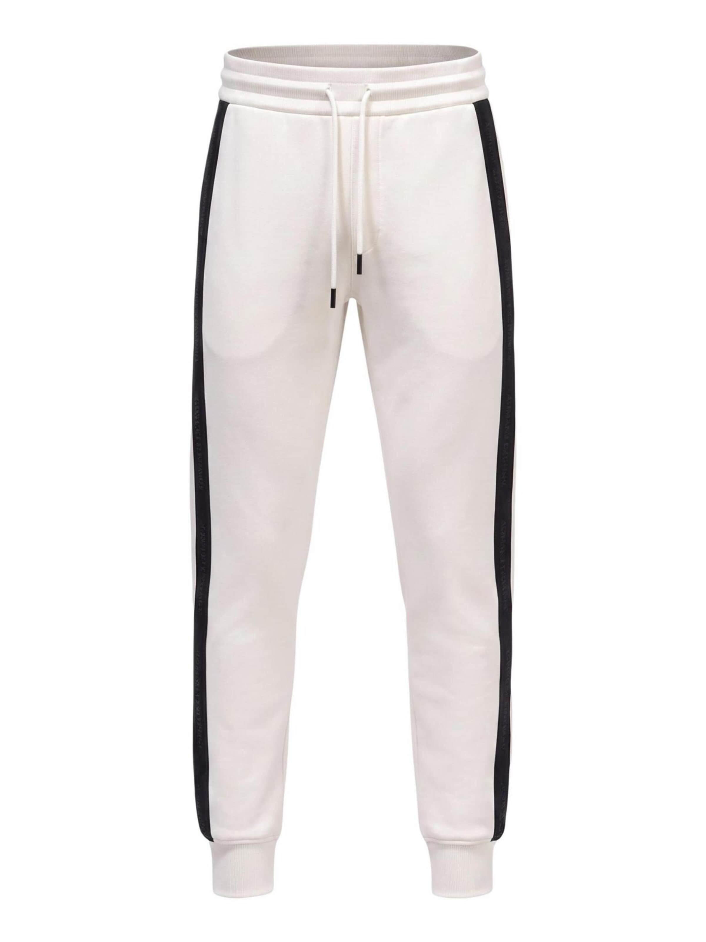 ARMANI EXCHANGE - regular Pantalón deportivo 'XM003145 AF13047' en blanco: frente