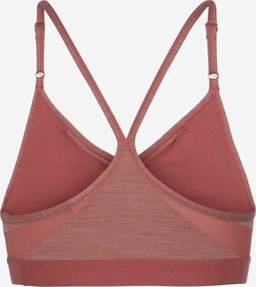NIKE Bustier Sport-BH 'Indy' in Pink