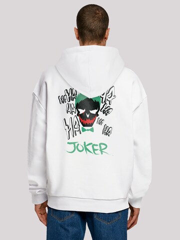 F4NT4STIC Sweatshirt 'Suicide Squad Joker' in White: front