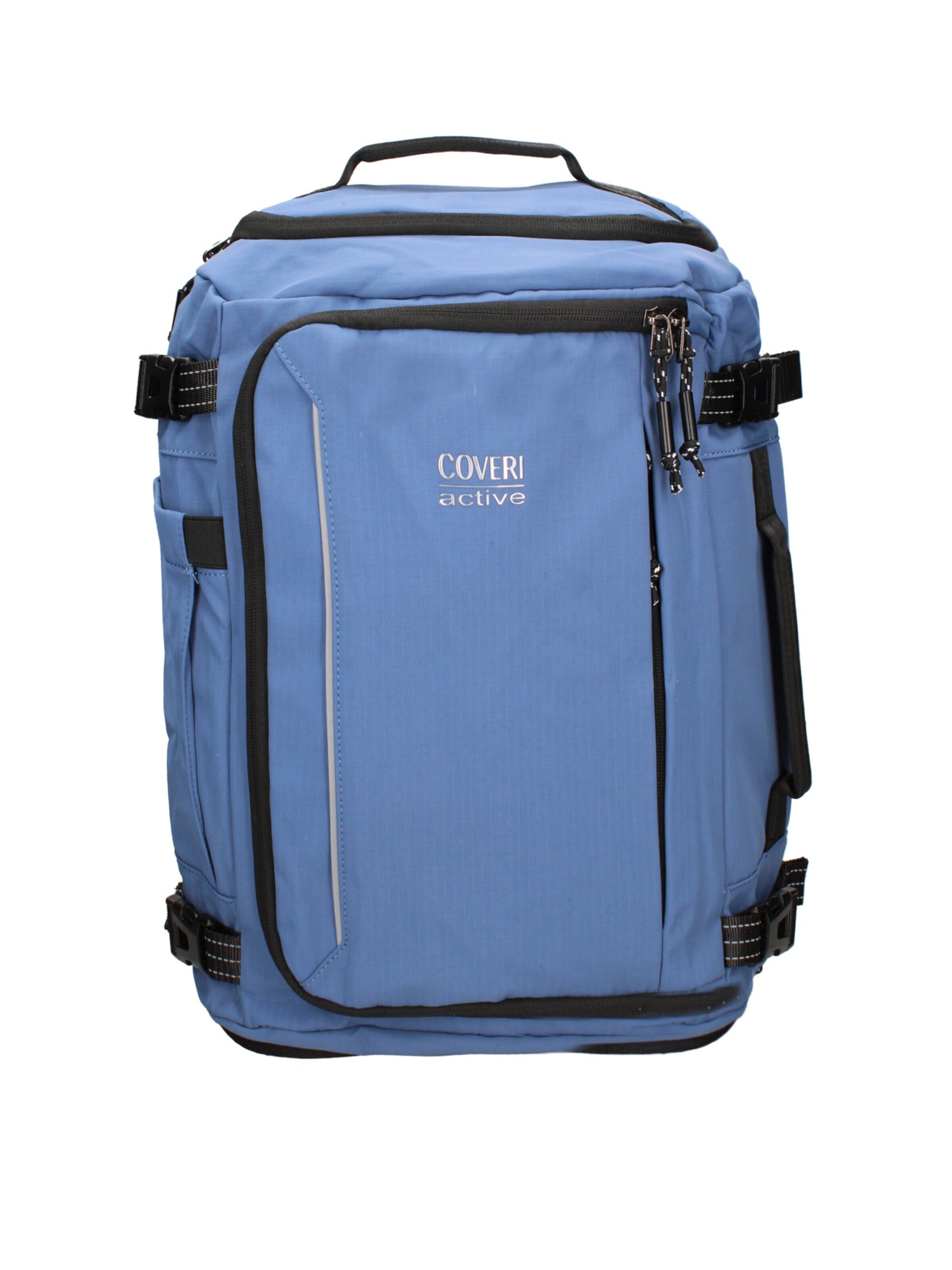 Zaino 'Zaino Coveri Active Poliestere 100% - Chiusura Zip' di Coveri Collection in blu: frontale