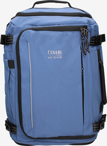 Zaino 'Zaino Coveri Active Poliestere 100% - Chiusura Zip' di Coveri Collection in blu: frontale