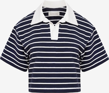 mandragora Shirt 'GOIA' in Blauw: voorkant