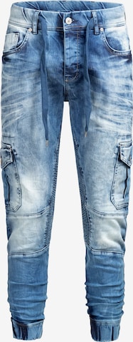 Redbridge Tapered Jeans in Blue: front