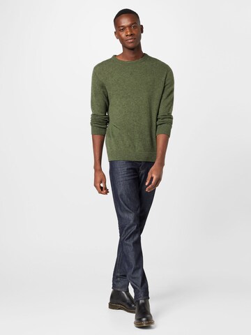 Pull-over !Solid en vert