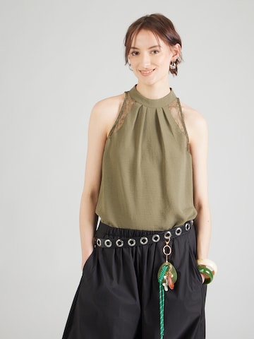 ONLY - Blusa 'ONLMETTE' en verde: frente