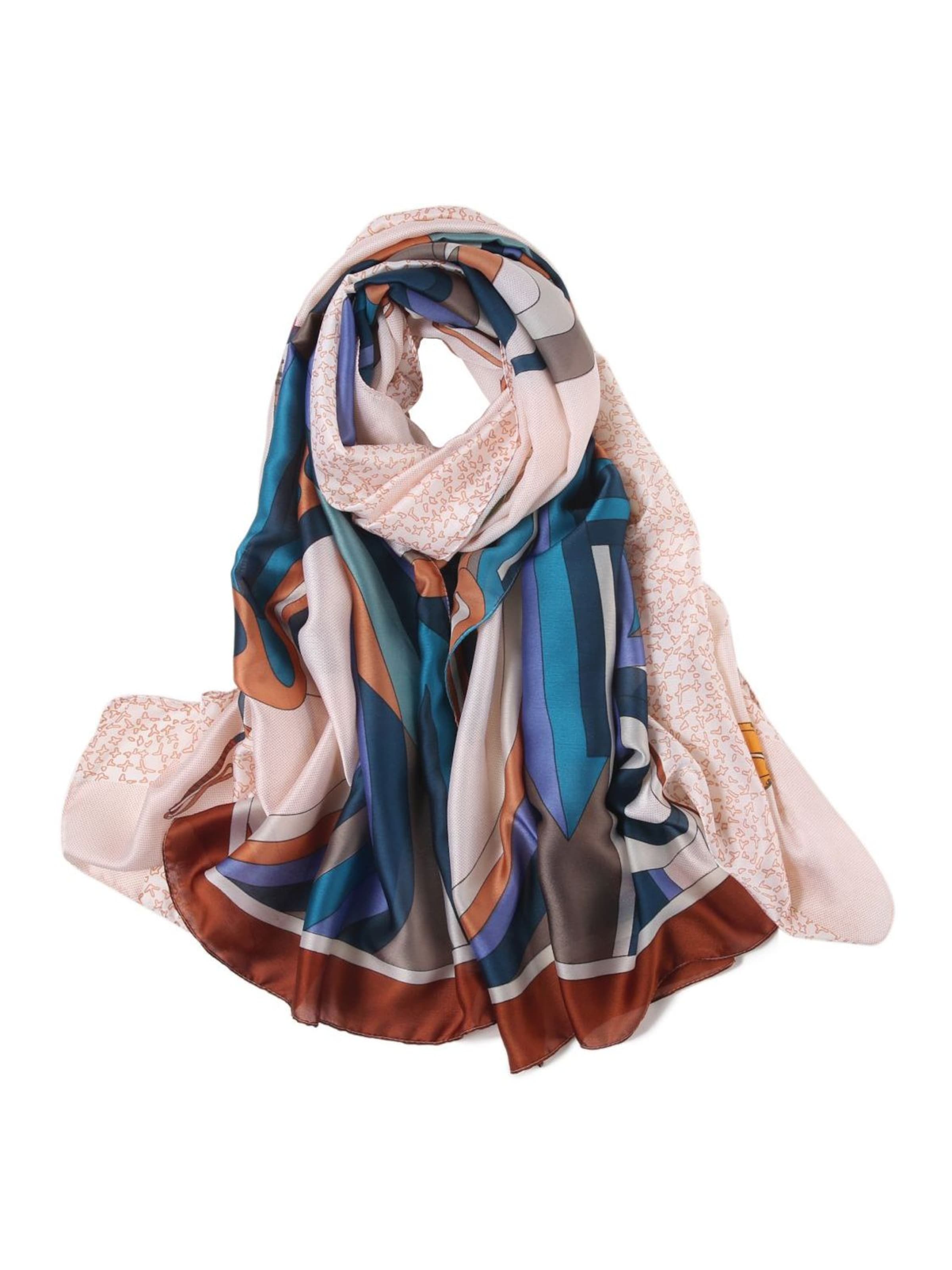 alberto cabale - Chal 'Etole de Soie Ironhorse Florina' en Mezcla de colores: frente