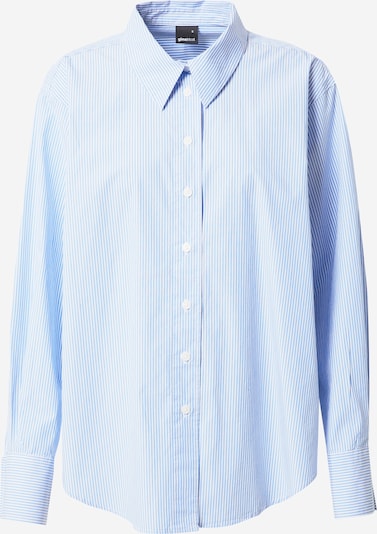 Gina Tricot Blouse 'Anna' in Light blue / Off white, Item view