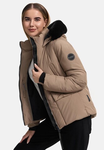 MARIKOO - Chaqueta de invierno en beige