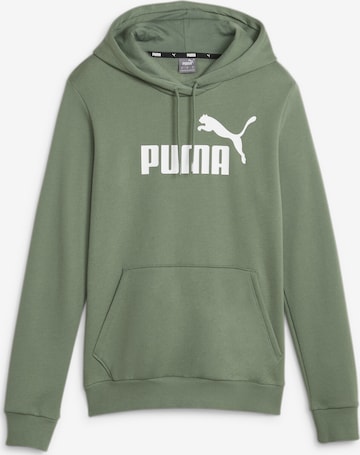 PUMA Athletic Sweatshirt 'Essentials' in Green: front