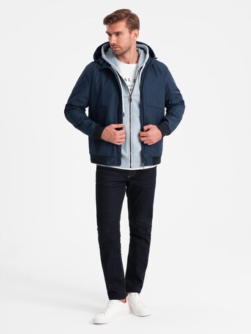 Ombre Tussenjas in Blauw