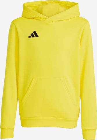 Felpa sportiva 'Entrada26' di ADIDAS PERFORMANCE in giallo: frontale