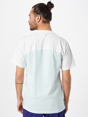 ADIDAS ORIGINALS Футболка 'Blocked 3-Stripes' в Синий