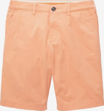Pantalon chino TOM TAILOR en orange : devant