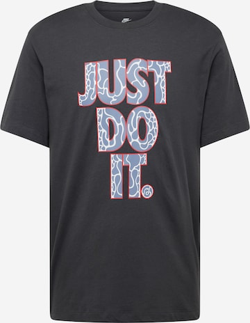 T-Shirt Nike Sportswear en gris : devant