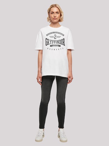 T-shirt 'Harry Potter Gryffindor Keeper' F4NT4STIC en blanc