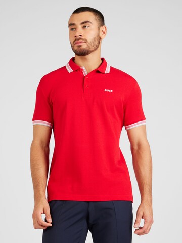 BOSS Poloshirt 'Paddy' in Rot: predná strana