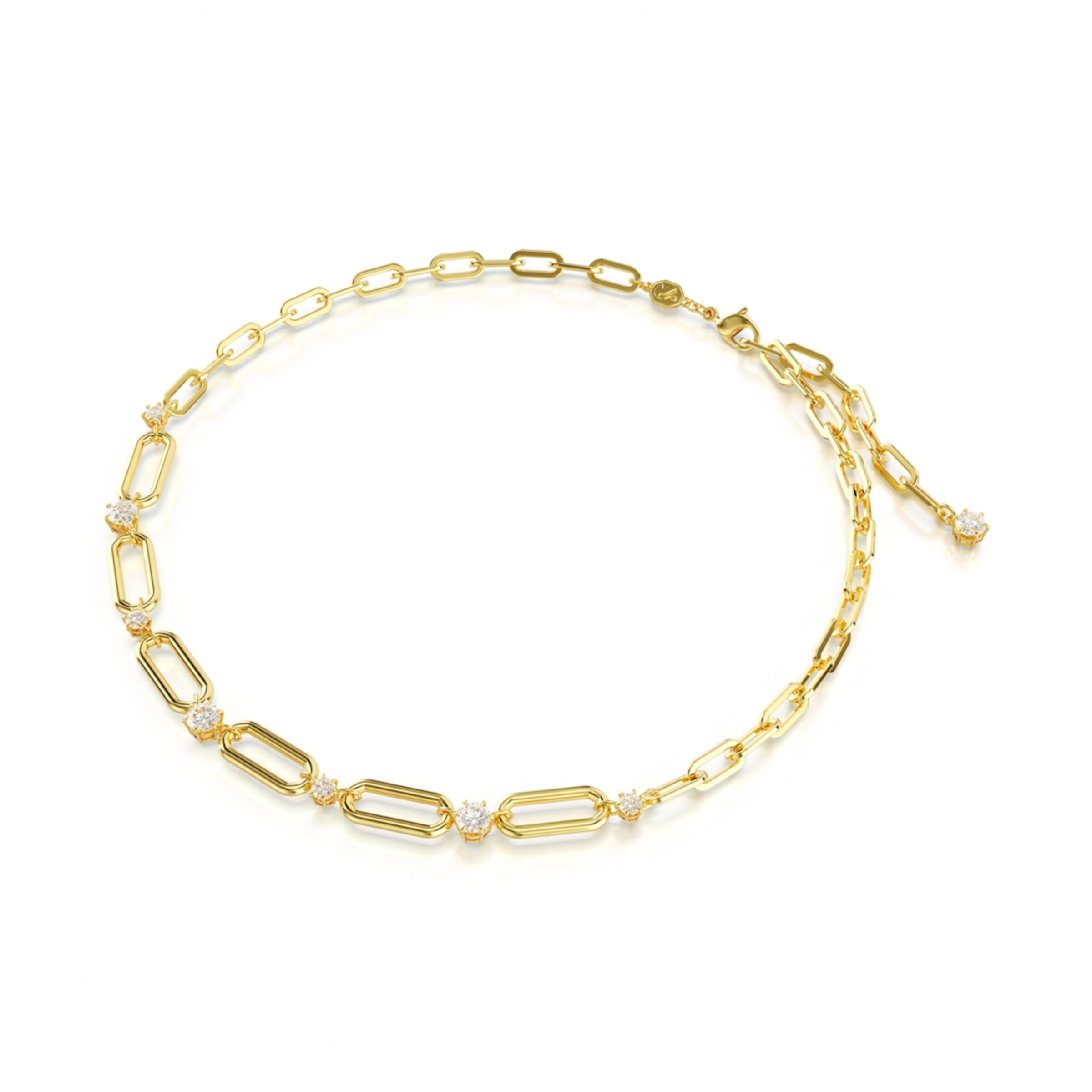 Swarovski Kette in Gold