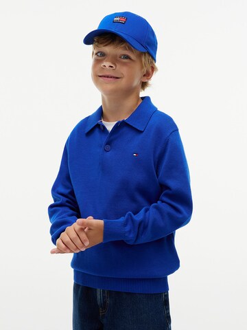 Pull-over 'Essential' TOMMY HILFIGER en bleu : devant
