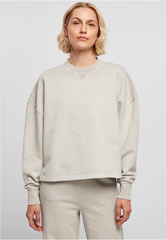 Sweat-shirt Urban Classics en gris : devant