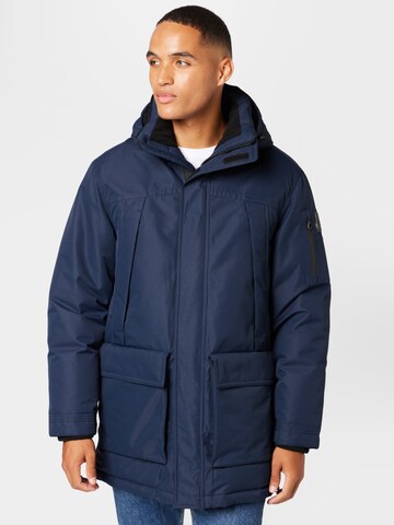 REDPOINT Winter Parka 'Ezra' in Blue: front