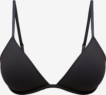 Calvin Klein T-Shirt Rintaliivi värissä musta: etupuoli