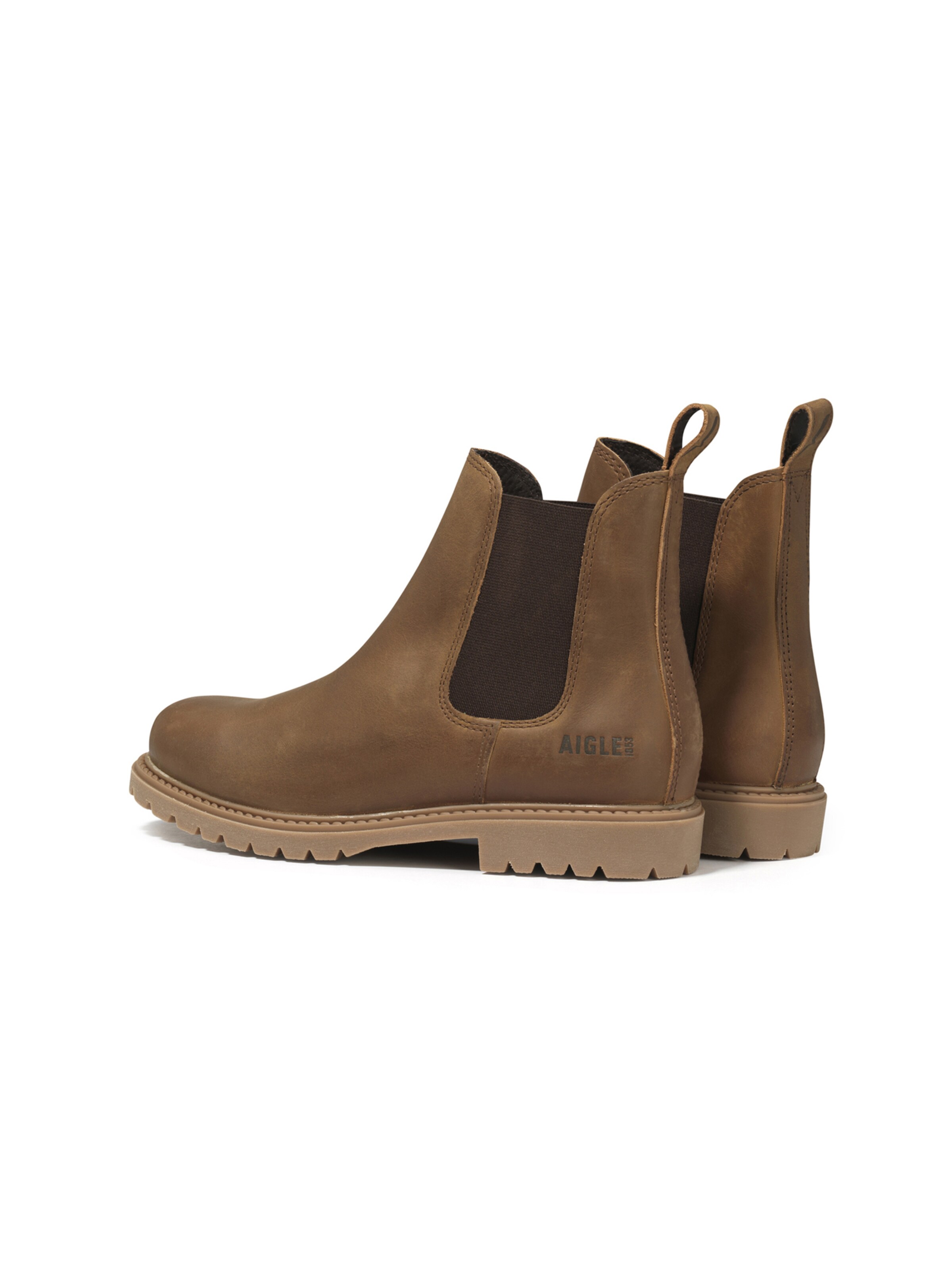 Chelsea Boots 'Eperon' AIGLE en marron
