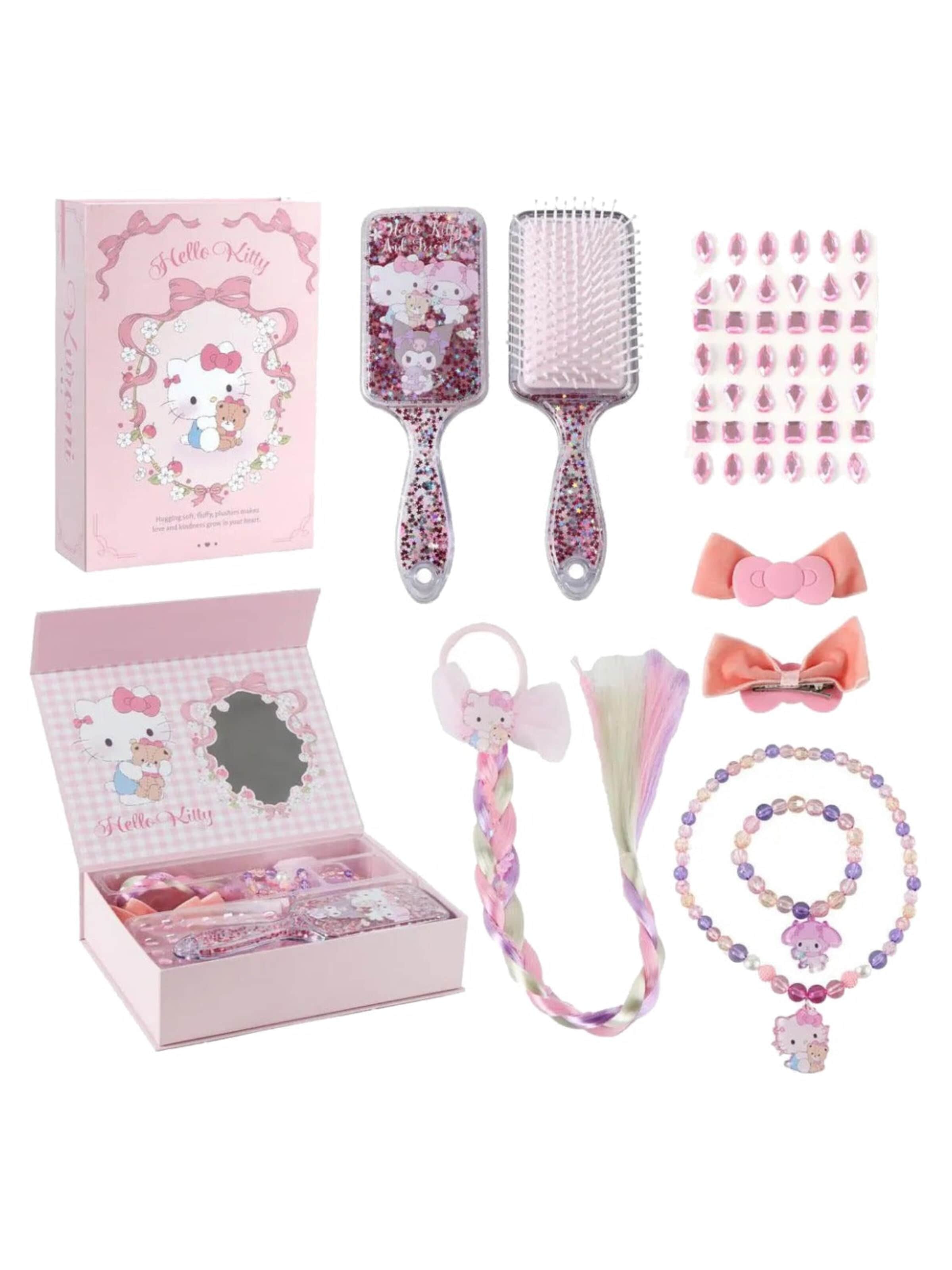 HELLO KITTY Set in Roze: voorkant