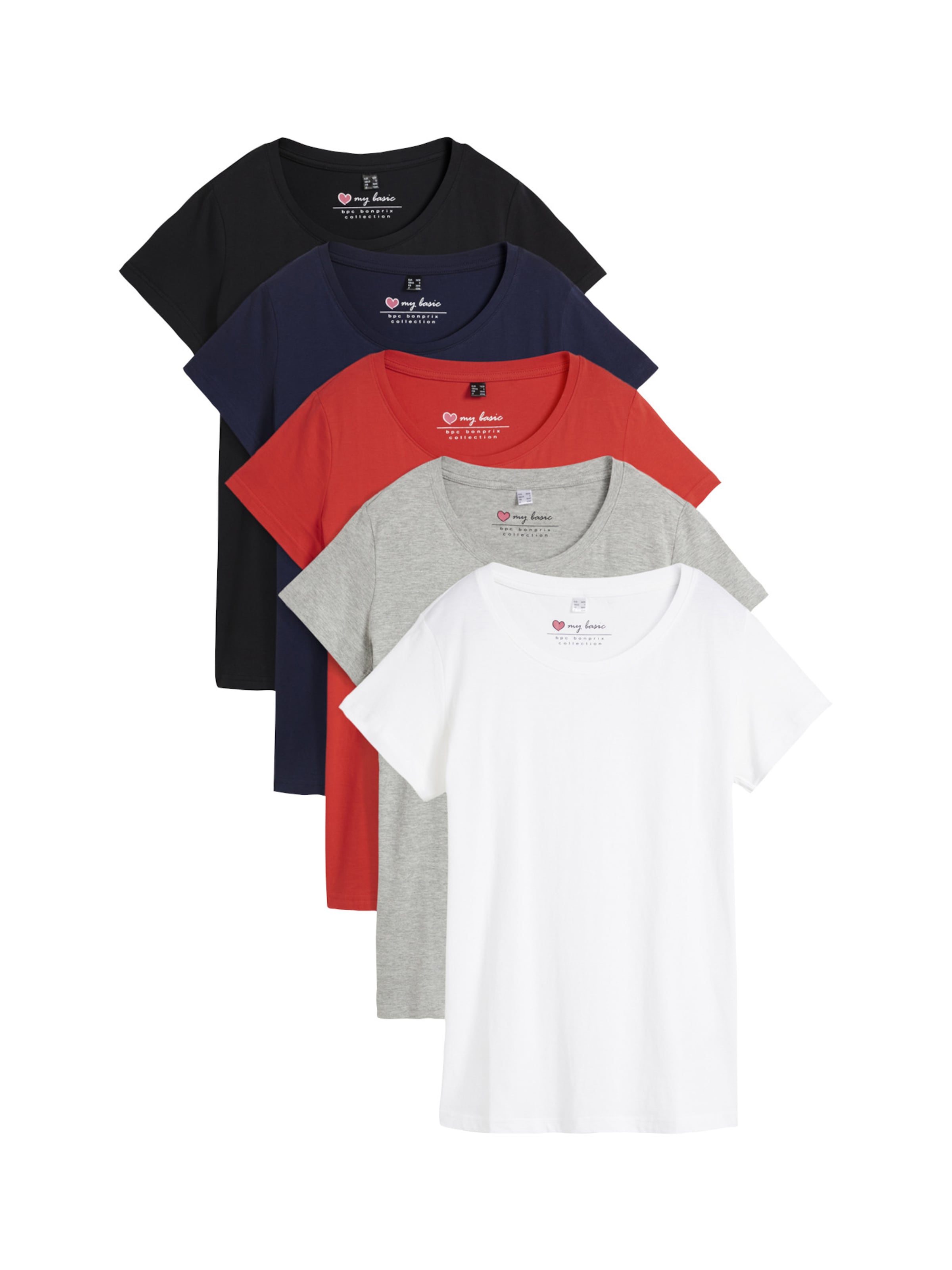 bonprix Shirt in Gemengde kleuren: voorkant