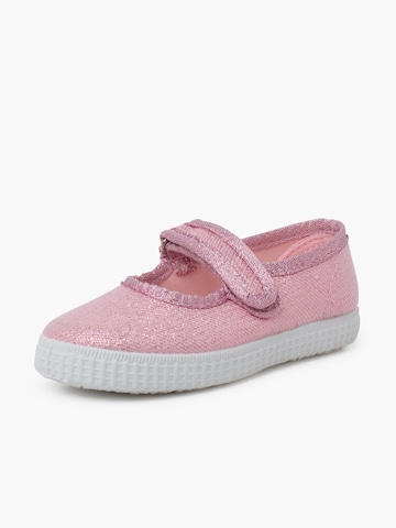 Ballerines Pisamonas en rose : devant