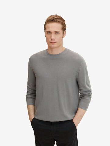 Pullover di TOM TAILOR in grigio: frontale