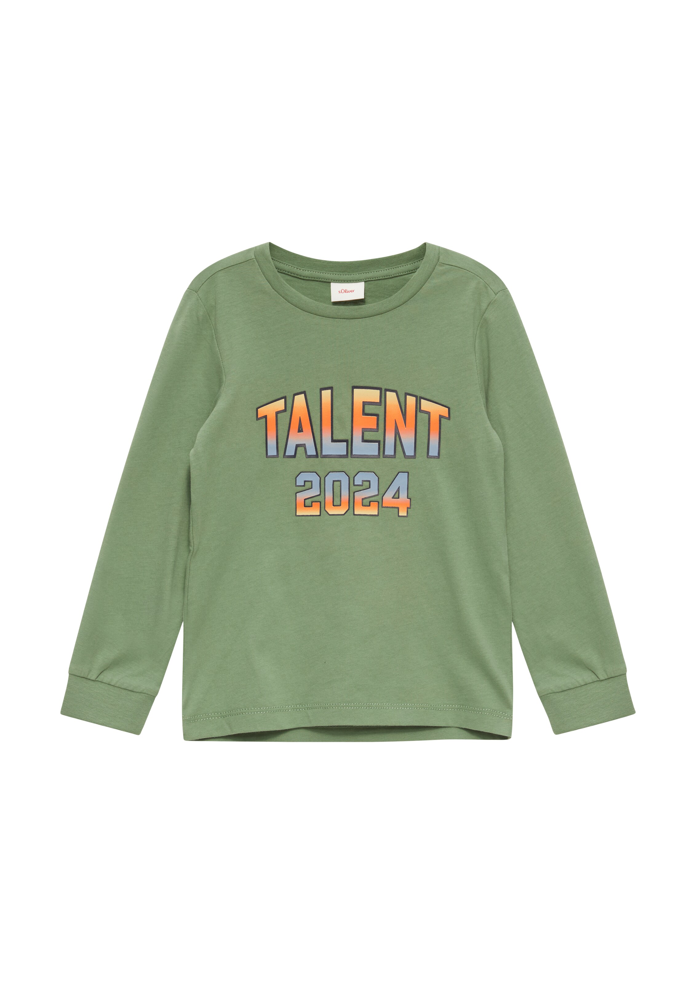 s.Oliver Shirt in Groen: voorkant