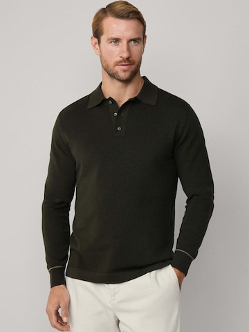 Hackett London Poloshirt in Grün: Vorderseite