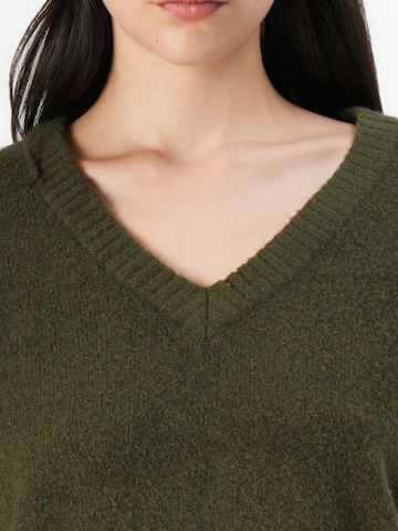 VERO MODA Pulover 'VMILSE' | zelena barva