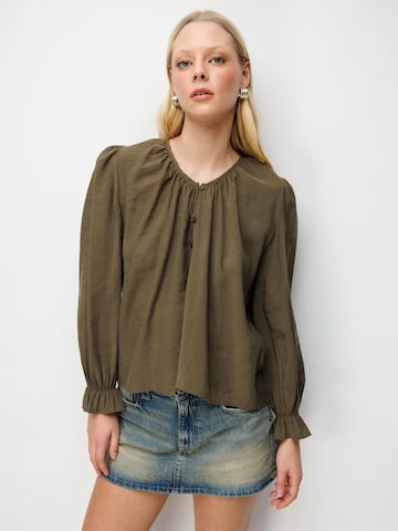 Chemisier MixRay en vert : devant