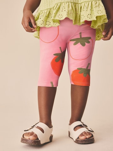 Next Skinny Leggings in Pink: front