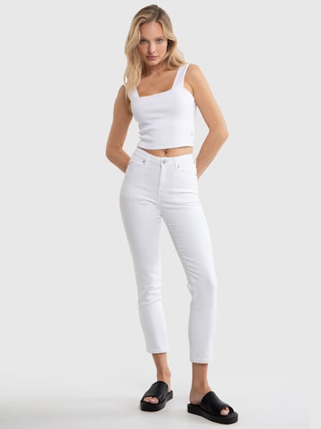 BIG STAR Slimfit Jeans 'ADELA' in Wit