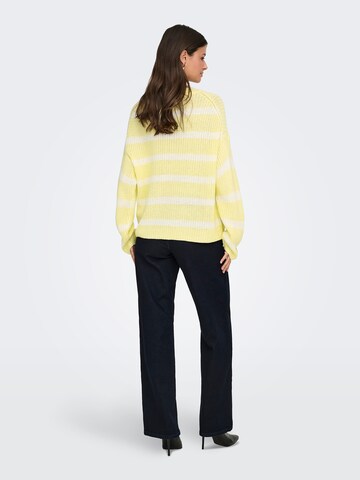 JDY Pullover 'JDYJUSTY' in Gelb