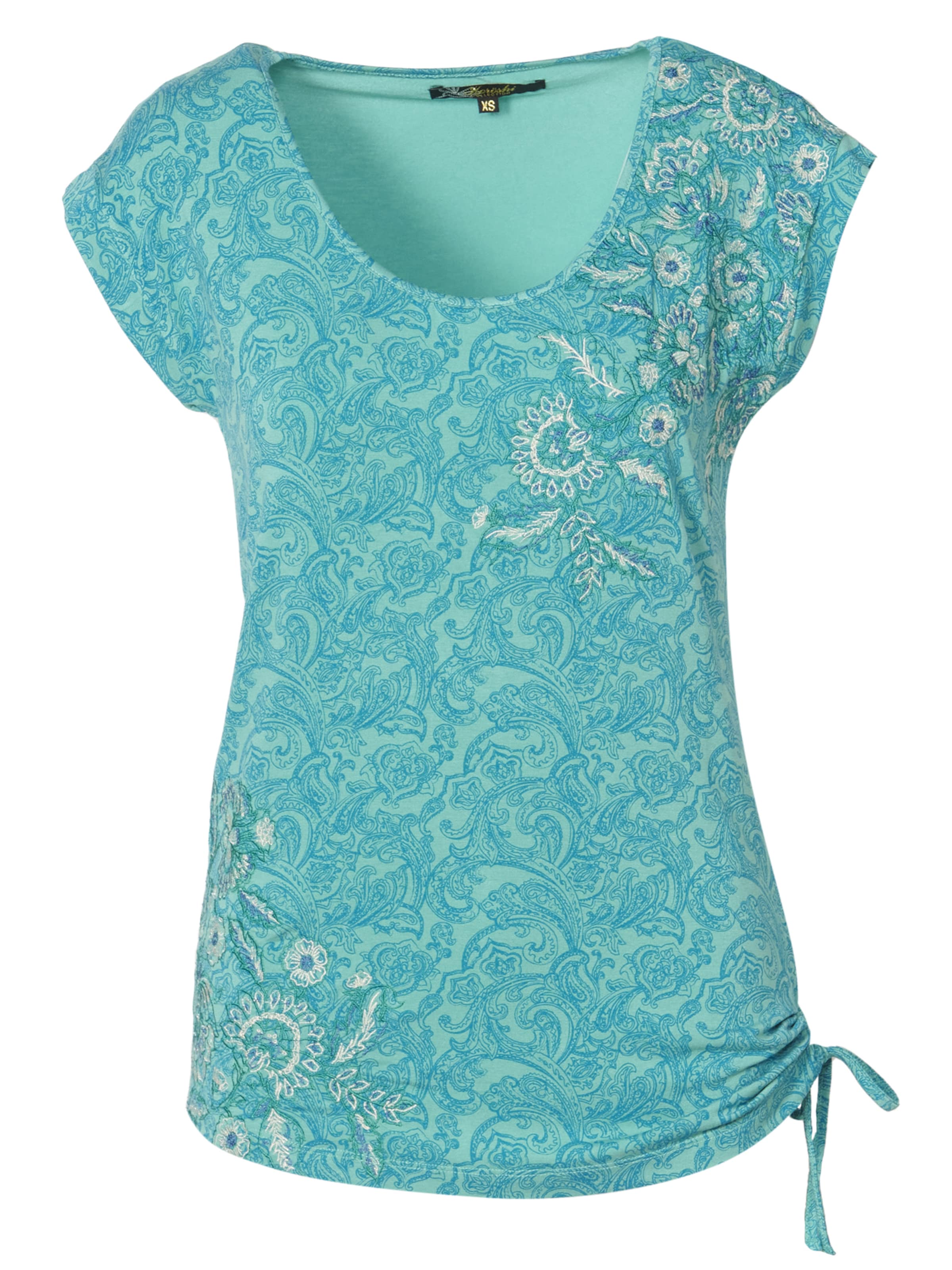 KOROSHI Tričko - Modrá: predná strana