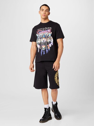 T-Shirt 'TIGER' Just Cavalli en noir