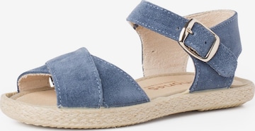 Pisamonas Sandalen in Blauw: voorkant