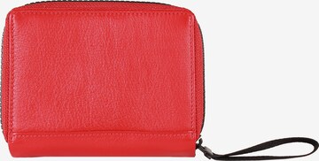 Braun Büffel Wallet 'Capri' in Red