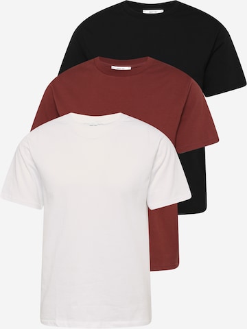T-Shirt 'Len' ABOUT YOU en rouge : devant