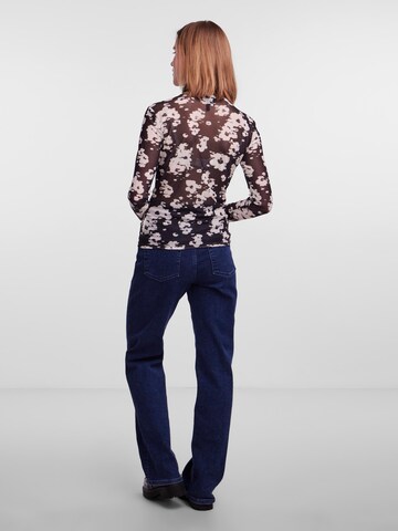 PIECES Shirt 'JUANNA' in Schwarz